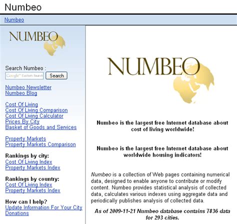 numbeo compare